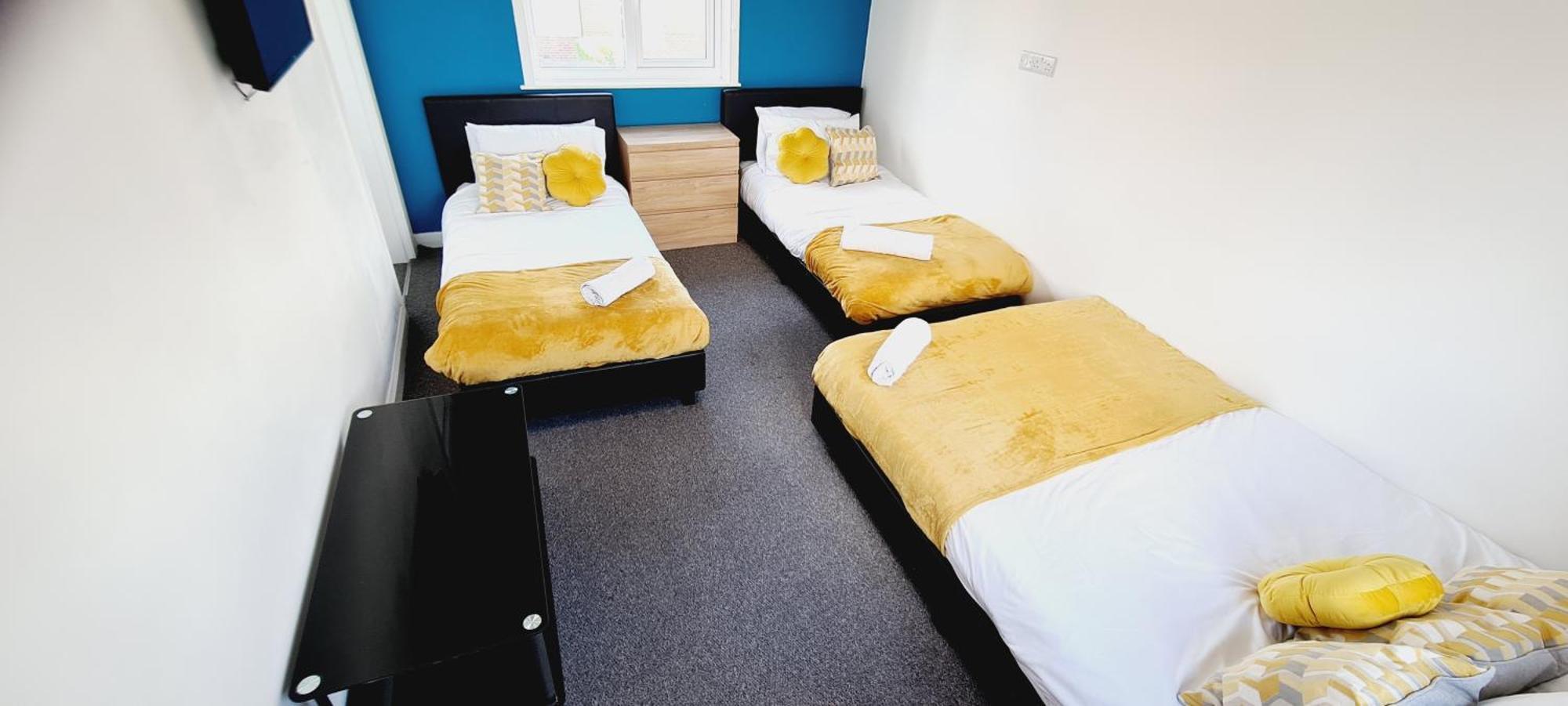 Browning House 3 Bedroom 6 Beds Long Or Short Stay Derby Luaran gambar