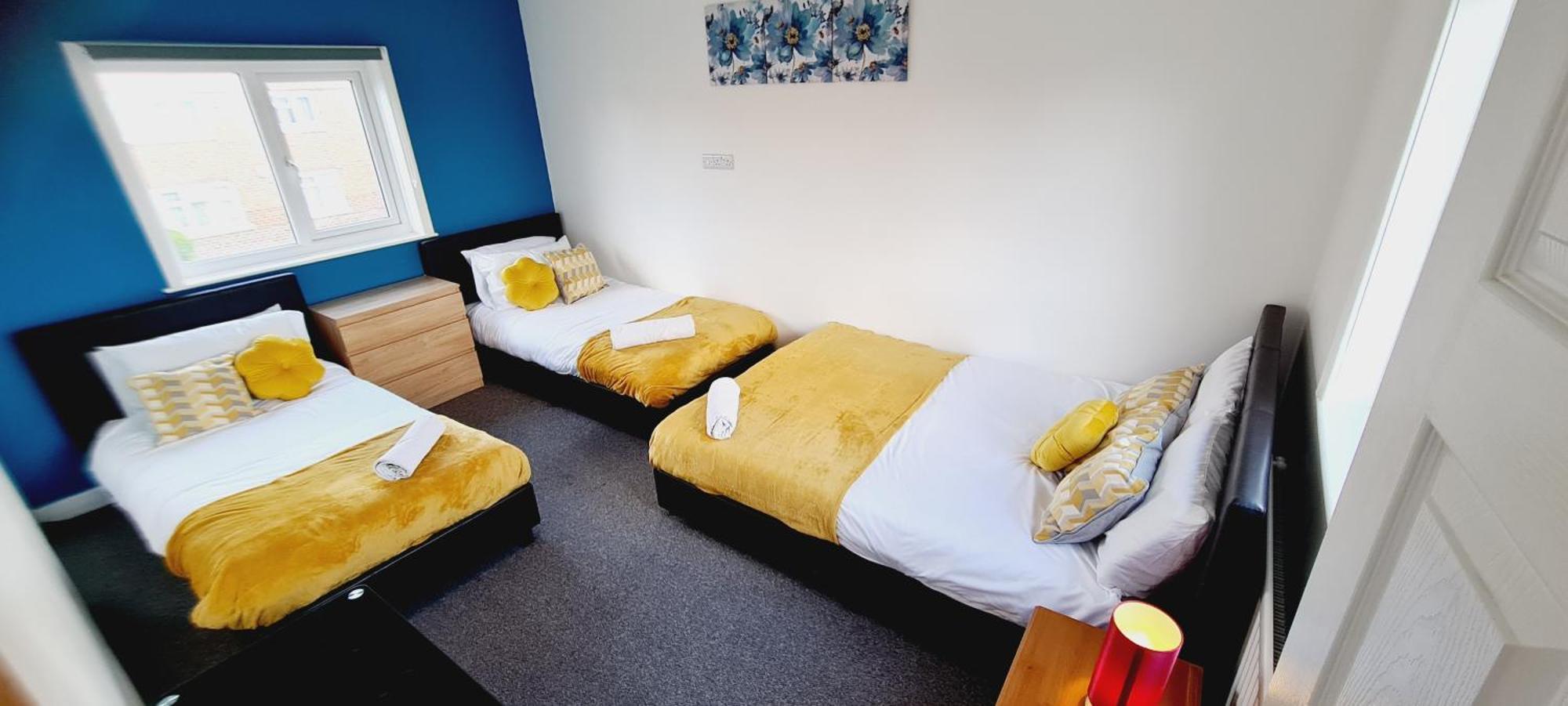 Browning House 3 Bedroom 6 Beds Long Or Short Stay Derby Luaran gambar