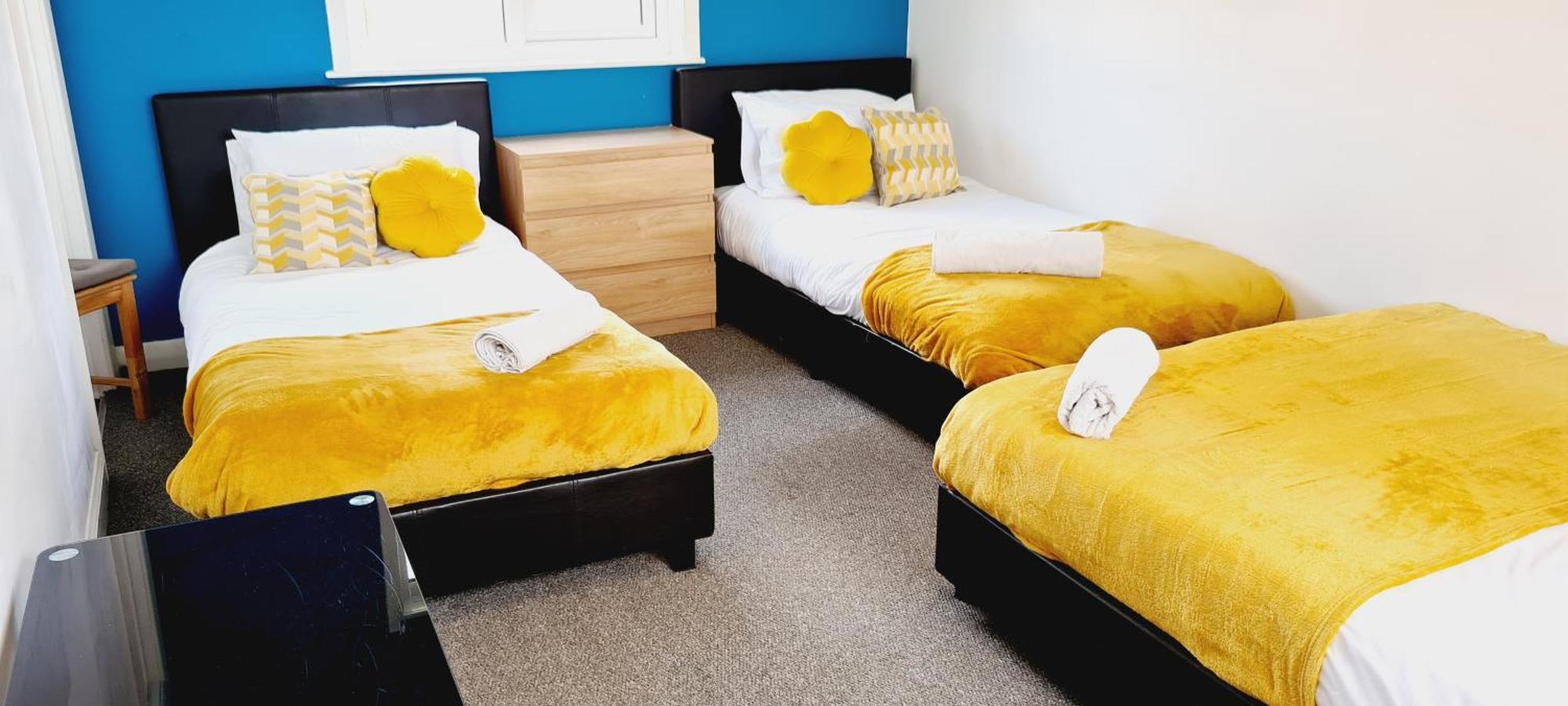 Browning House 3 Bedroom 6 Beds Long Or Short Stay Derby Luaran gambar